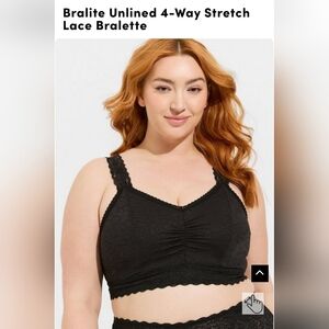 NWT Torrid 4 way stretch lace bralette 2X